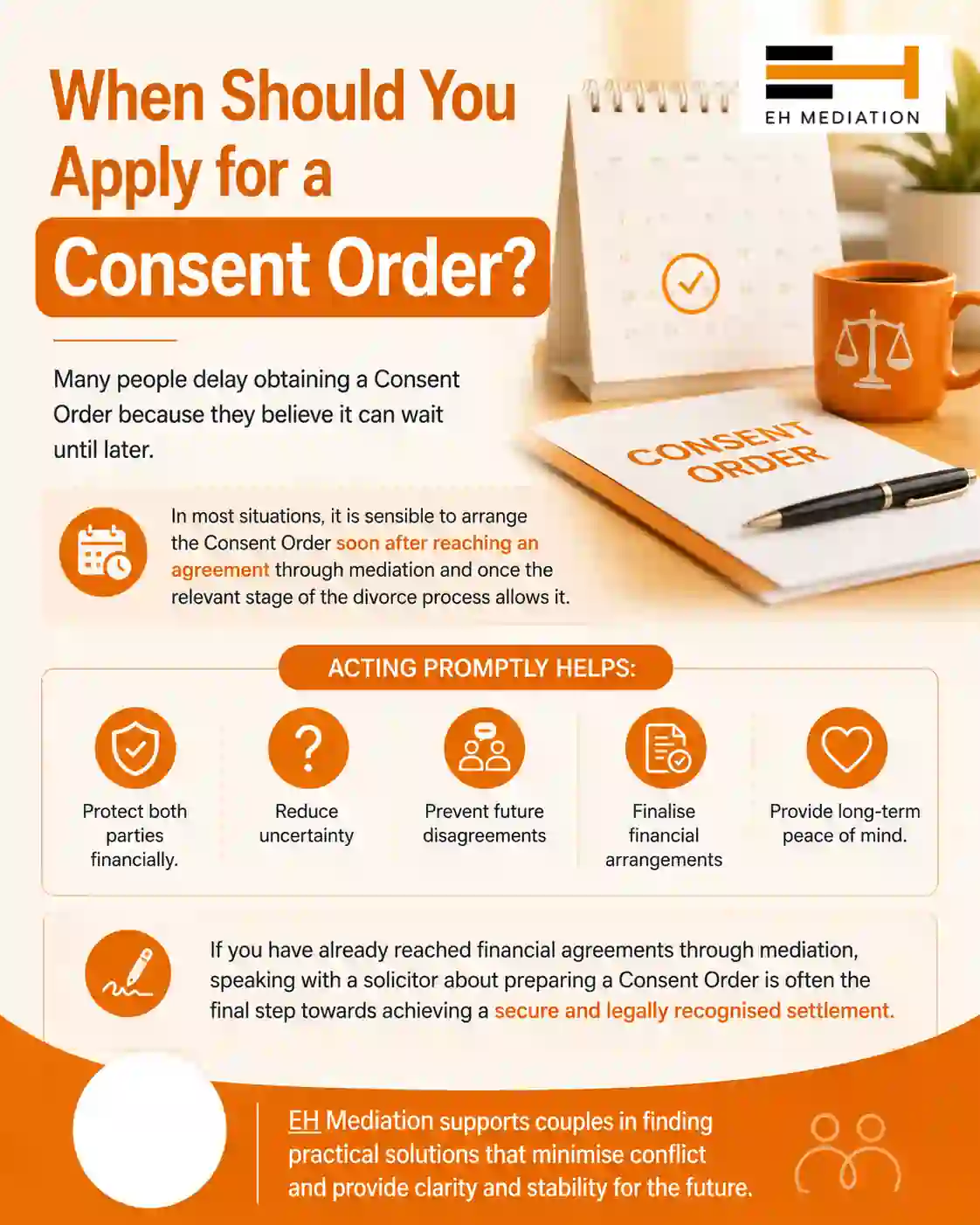 When Should You Apply for a Consent Order Sherborne?
